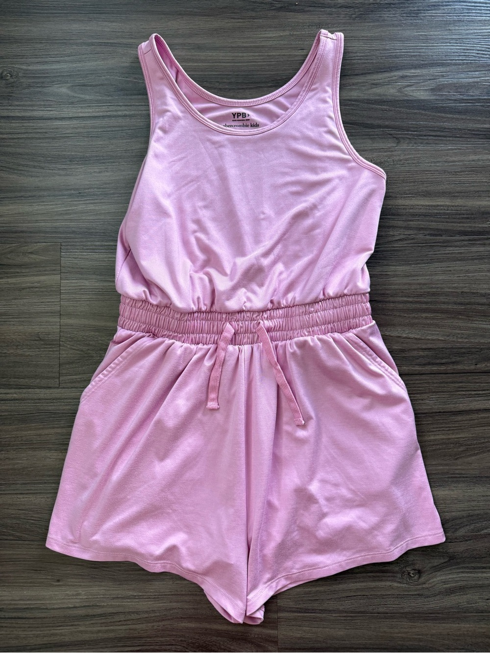 Pink Girls' Abercrombie Kids YPB 13/14 Sleeveless One-Piece Romper